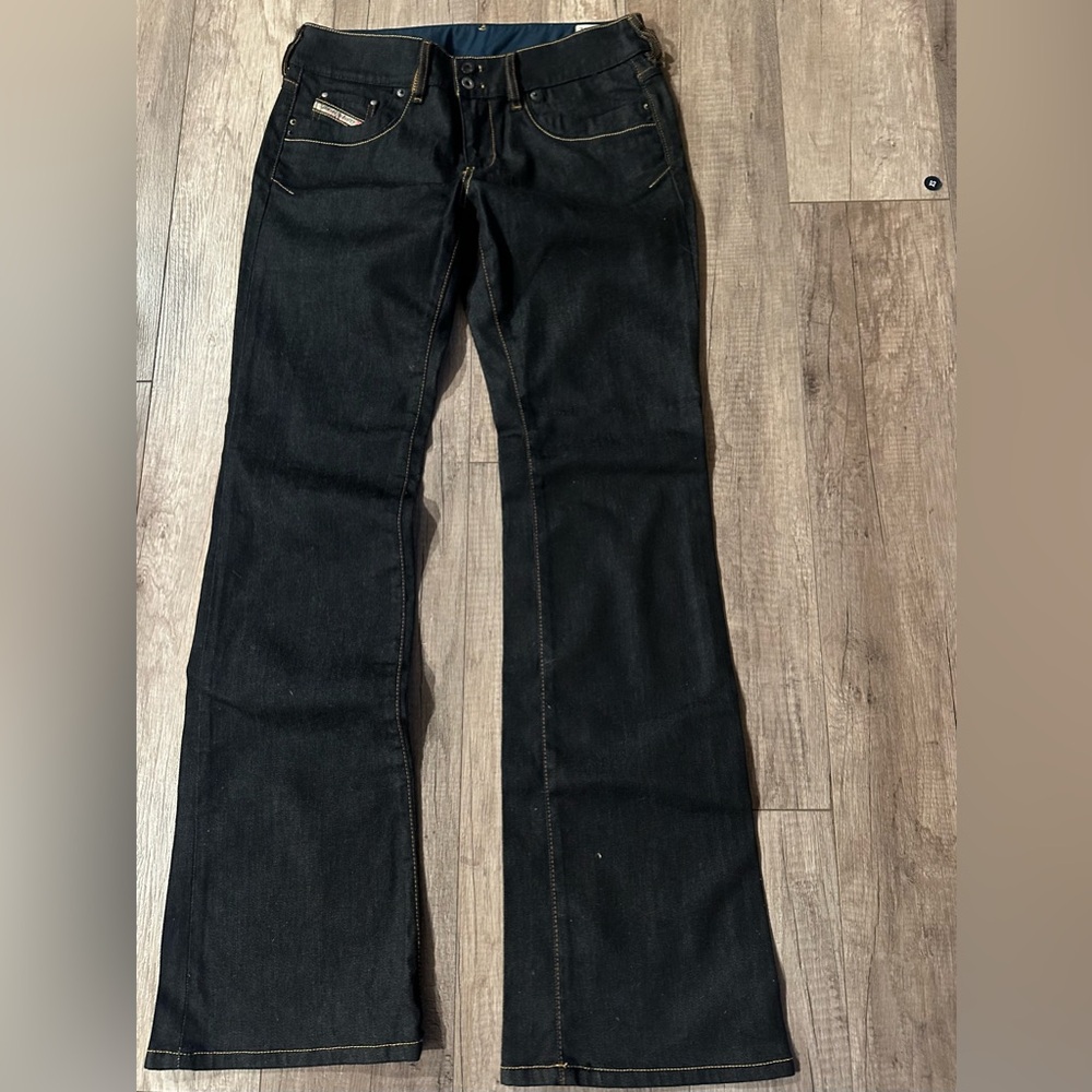 Diesel Women's Dark Blue Boot Cut Jeans